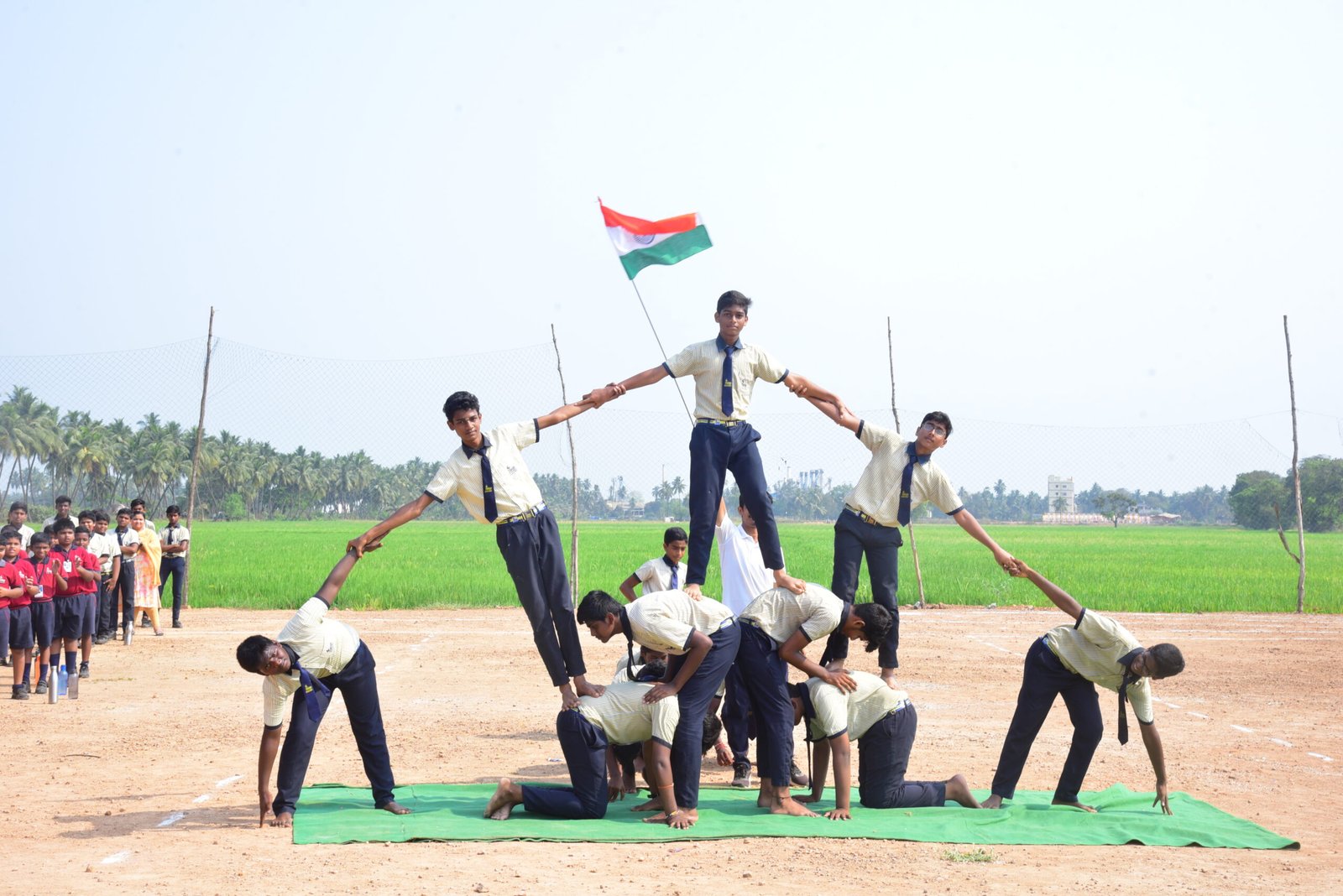 Students learning at Saiteja Vidyaniketan